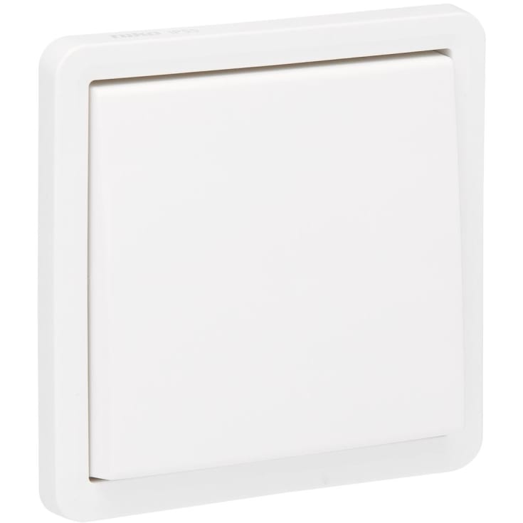 Korrespondansebryter, 10A, IP55, hvit