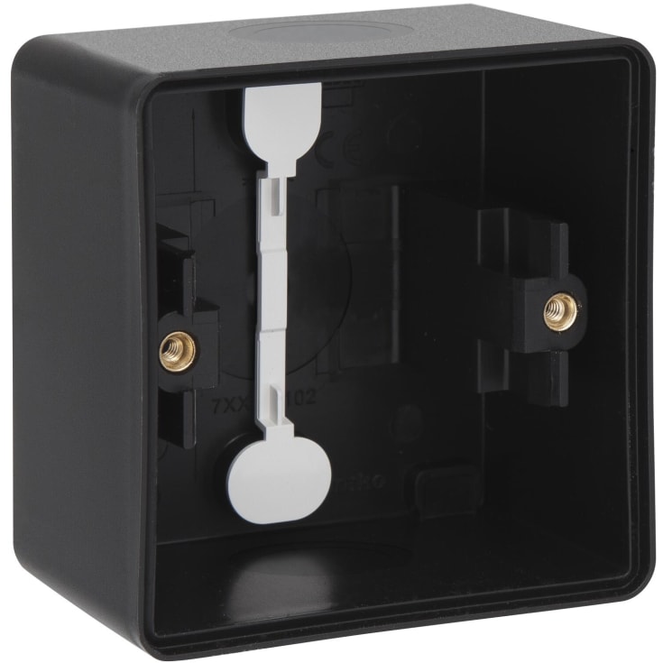 Base 1 modul, IP55, sort