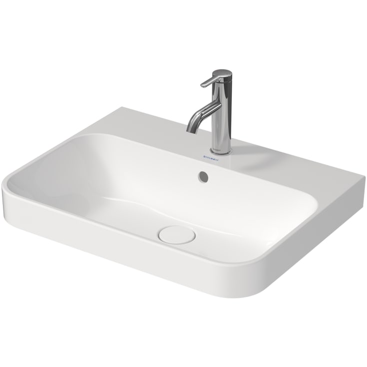 Duravit Happy D.2 Plus håndvask, 60x46 cm, hvid