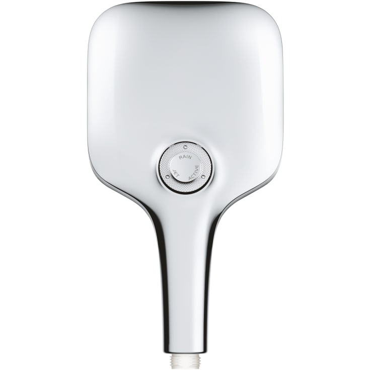 Grohe Rainshower SmartActive 130 Cube handdusch, vattenbesparande, krom