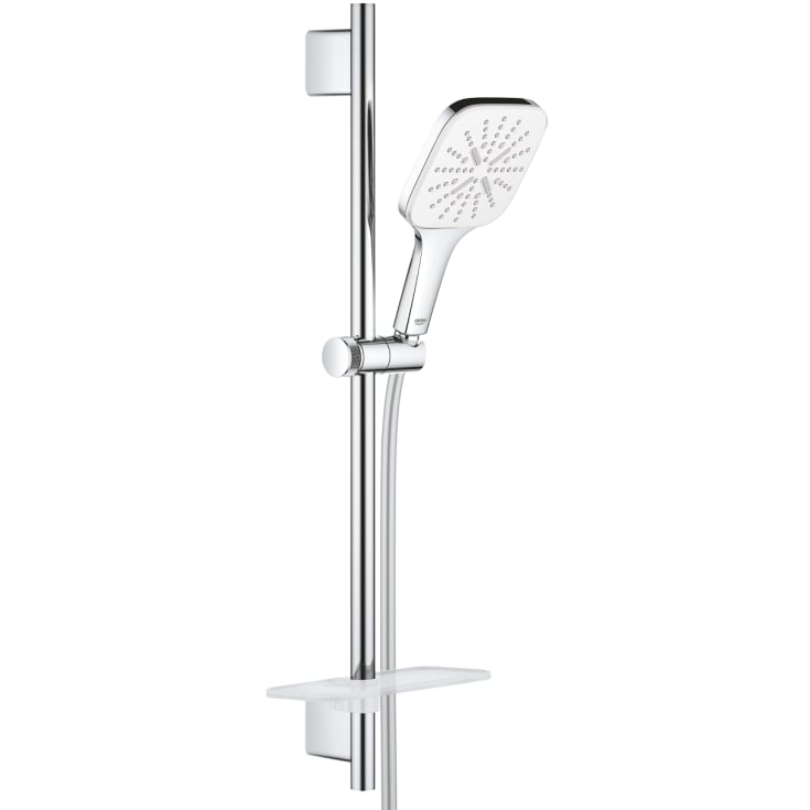 Grohe Rainshower SmartActive 130 brusesæt, krom/hvid