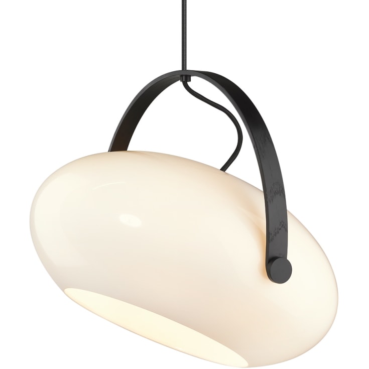 Halo Design D.C pendellampa, opal, Ø40 cm