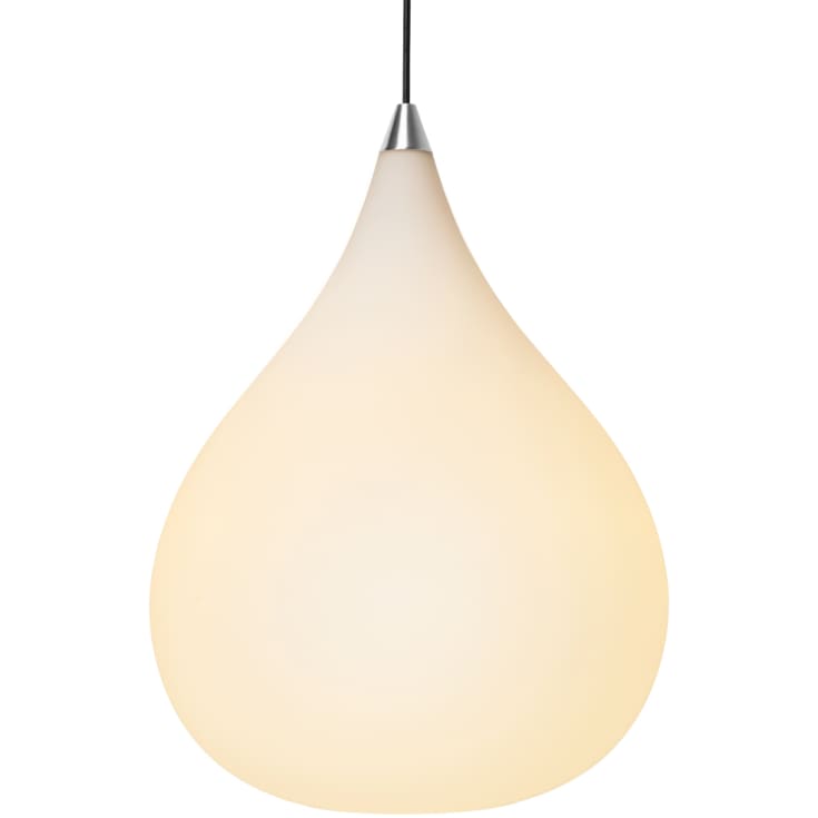 Halo Design Drops pendellampa, glas, Ø38 cm