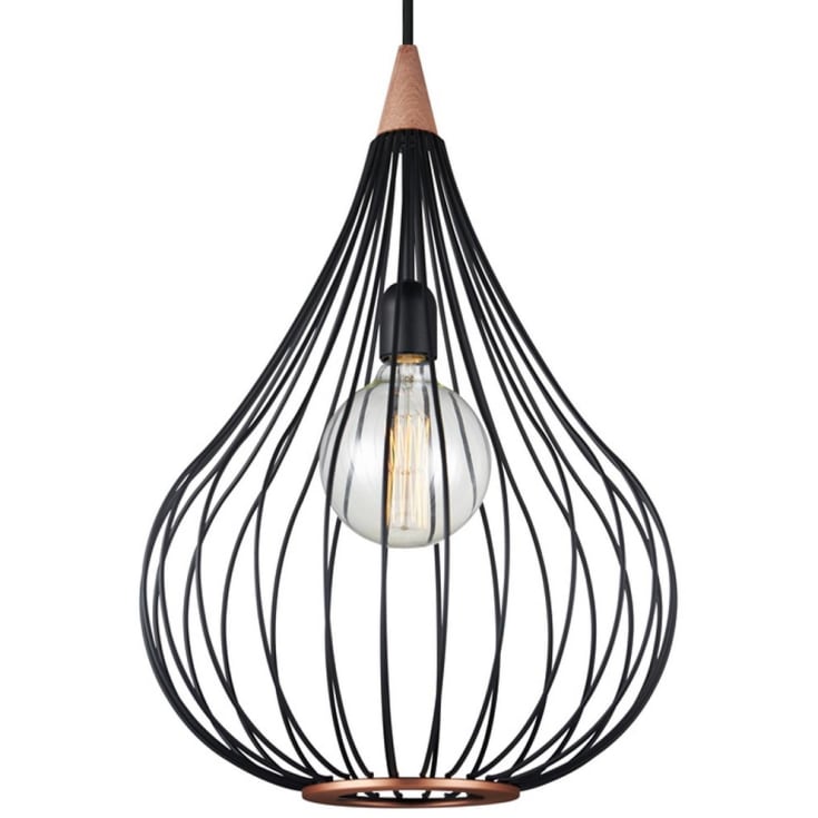 Halo Design Drops pendellampe, metall, Ø38 cm