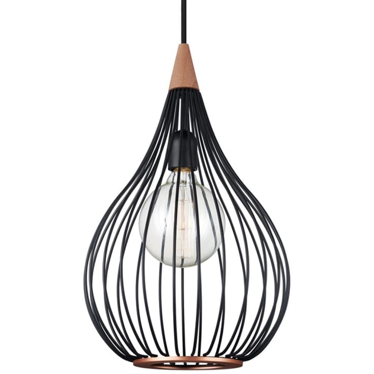 Halo Design Drops pendellampa, metall, Ø30 cm