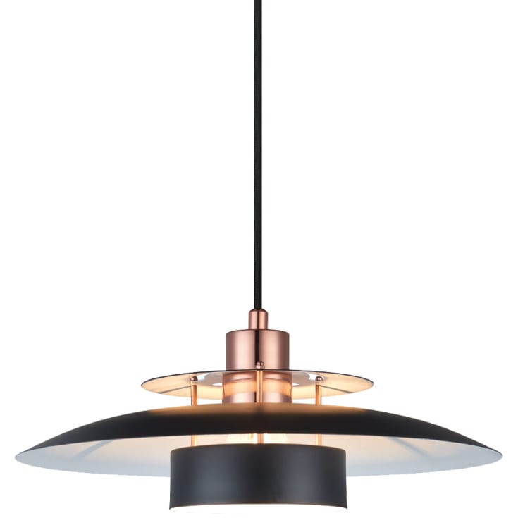 Halo Design Sørup pendellampa, koppar/svart