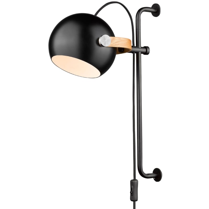 Halo Design D.C vägglampa, svart