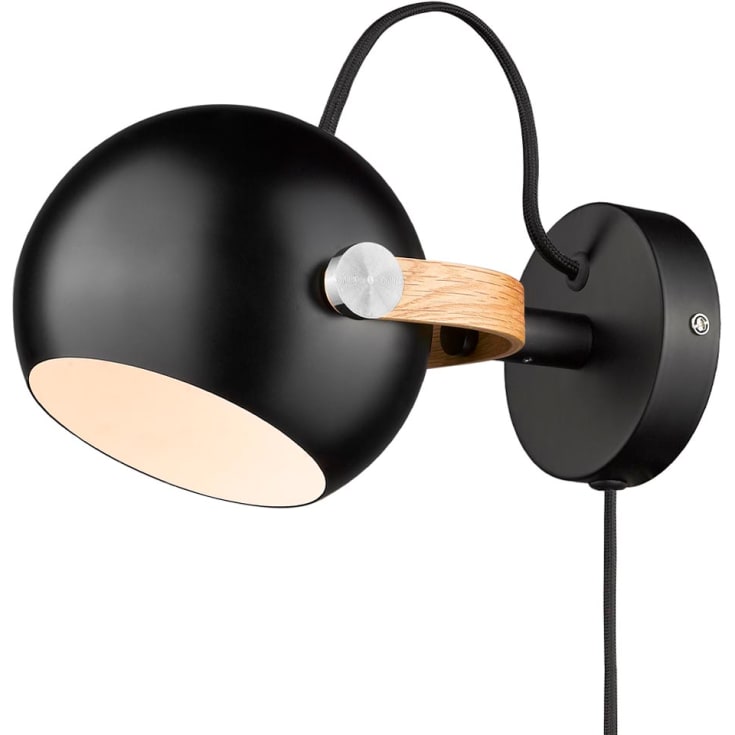 Halo Design D.C vägglampa, liten, svart