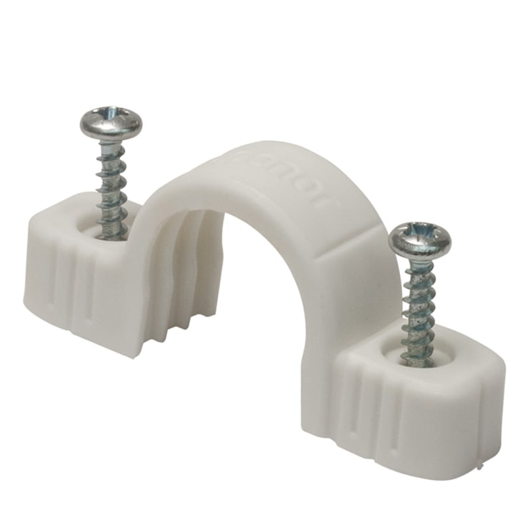 Uponor Teck trekkerrørsholder enkelt, 25 mm