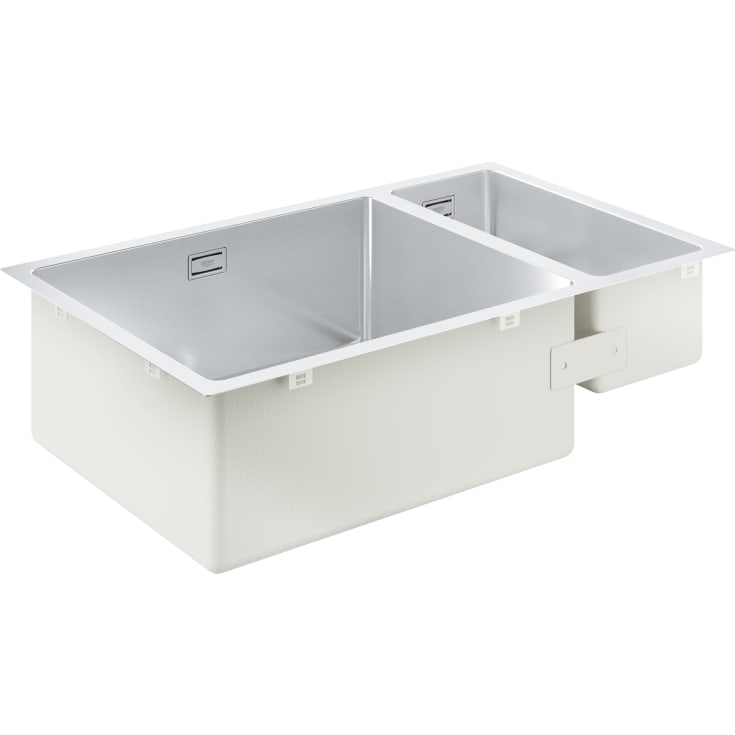 Grohe K700U diskbänk, 76x45 cm, rostfritt stål