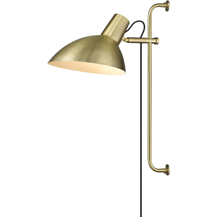 Halo Design Metropole Grande vegglampe, messing