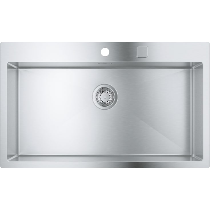 Grohe K800 diskbänk, 84,6x51 cm, rostfritt stål