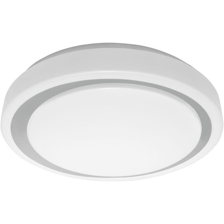 Ledvance Smart+ Wifi Moon loftlampe, justerbar hvid, grå, Ø38 cm