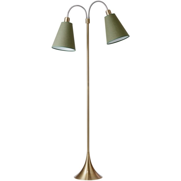 Nielsen Light Fotgjenger golvlampa fot, mässing