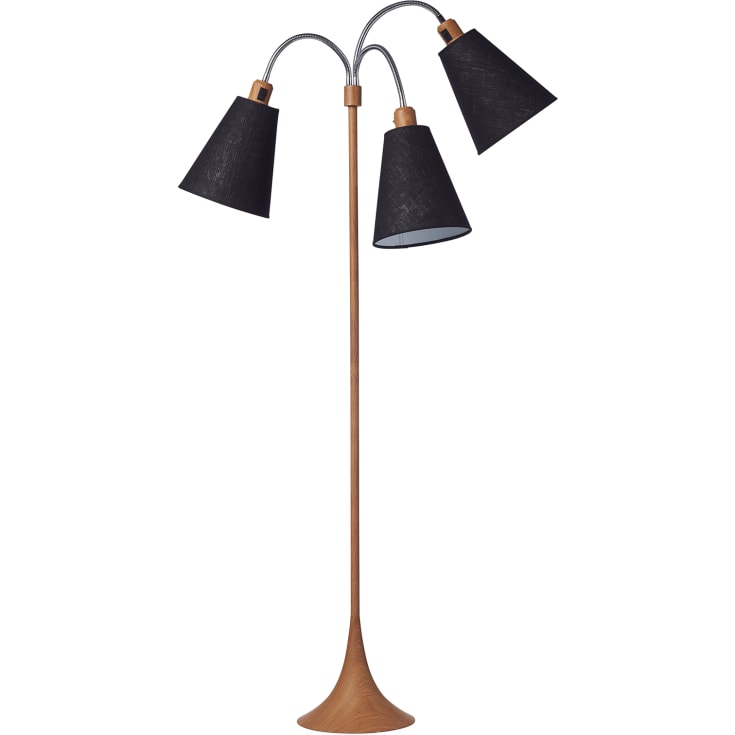 Nielsen Light Trafik golvlampe fot, trä