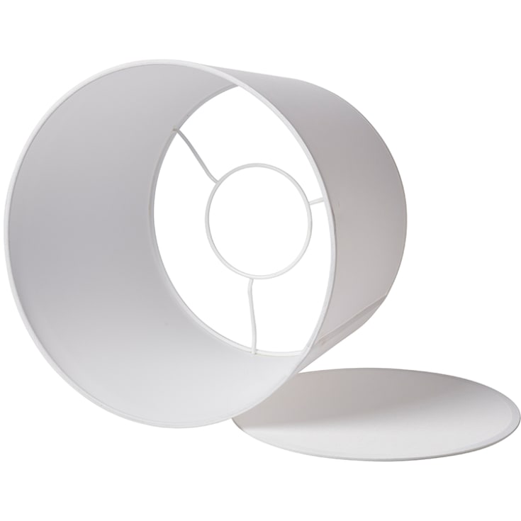 Nielsen Light Emma Cabana lampeskærm, hvid, H22 cm