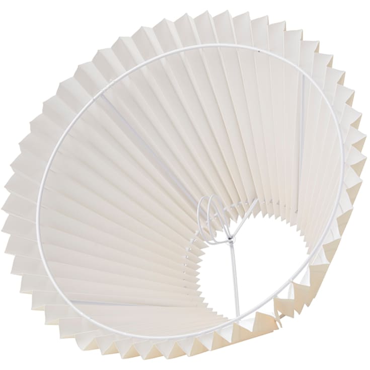 Nielsen Light Emma Hacienda Plisse lampeskærm, beige, H19 cm