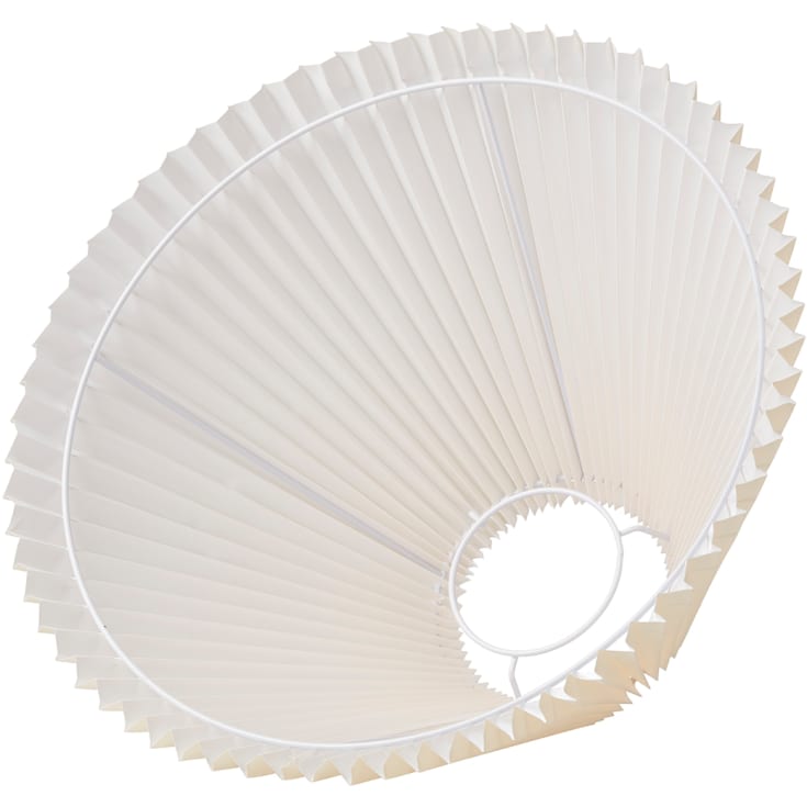 Nielsen Light Emma Hacienda Plisse lampeskærm, beige, H27 cm