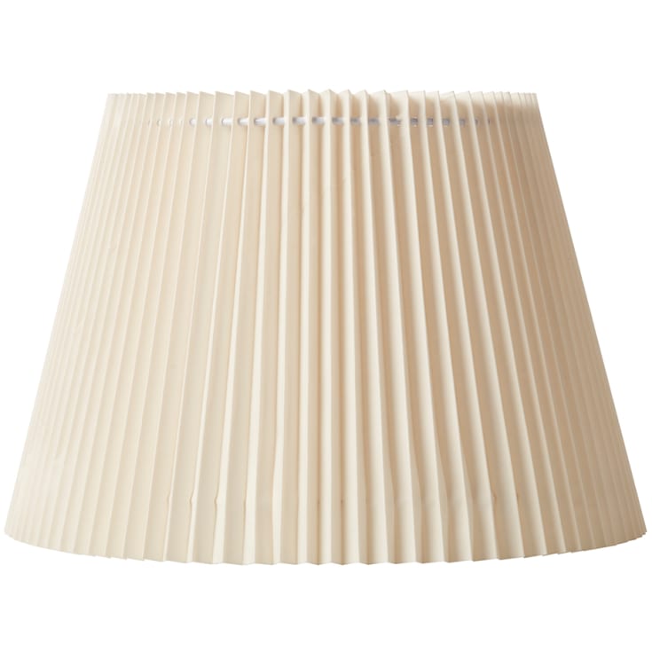 Nielsen Light Emma Villa Plisse lampeskærm, beige, H22,5 cm