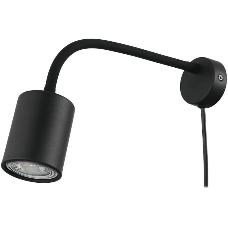 Portello Spot Flex GU10, 400 lumen, Sort