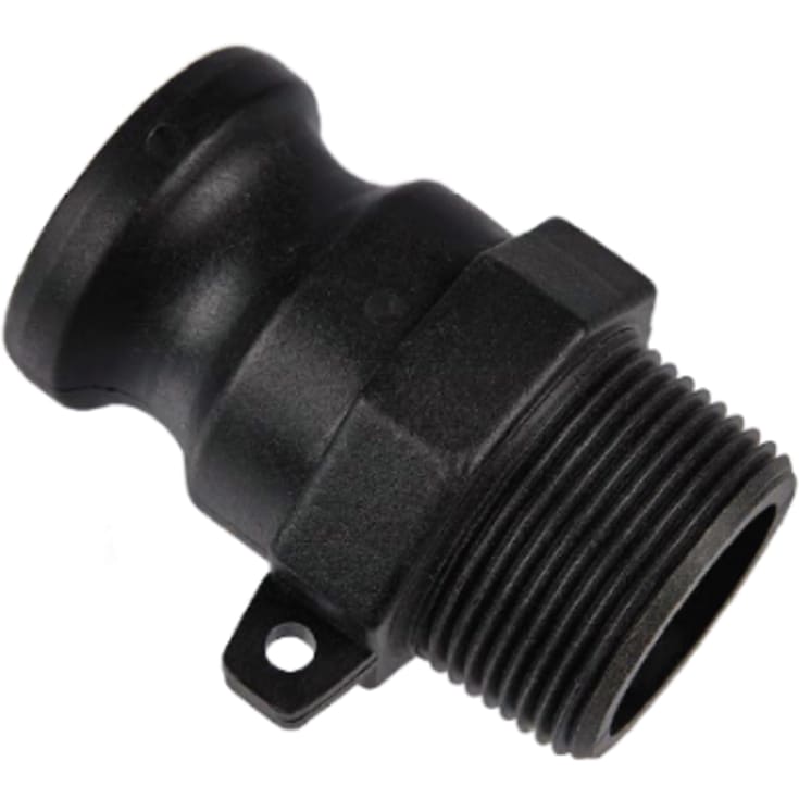 Camlock 2" han-kobling med nippel, type F