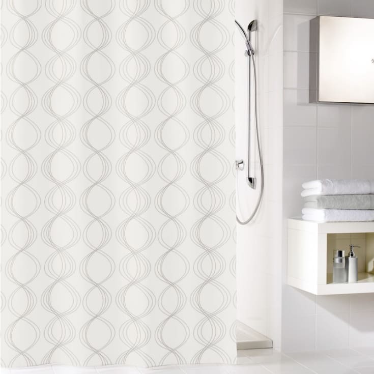 Kleine Wolke Classy duschdraperi, 180x200 cm, mönster