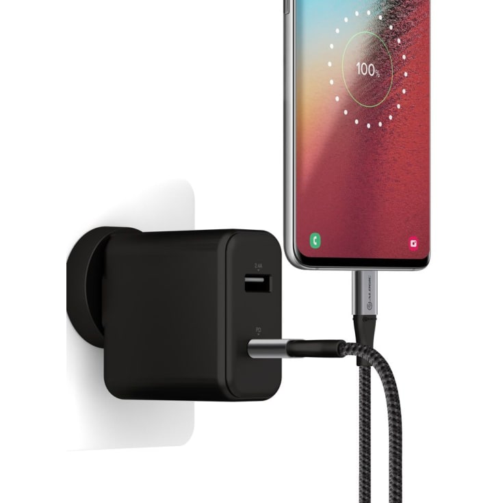 Alogic ladekabel USB-C til USB-C, grå, 3 meter