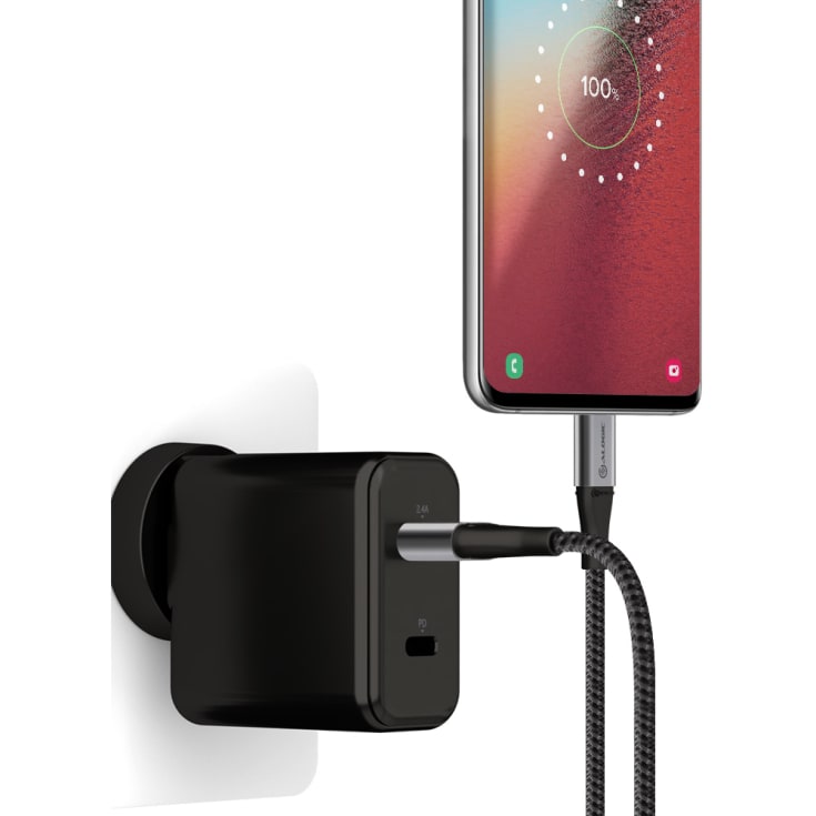 Alogic ladekabel USB-A til USB-C, grå, 1,5 meter