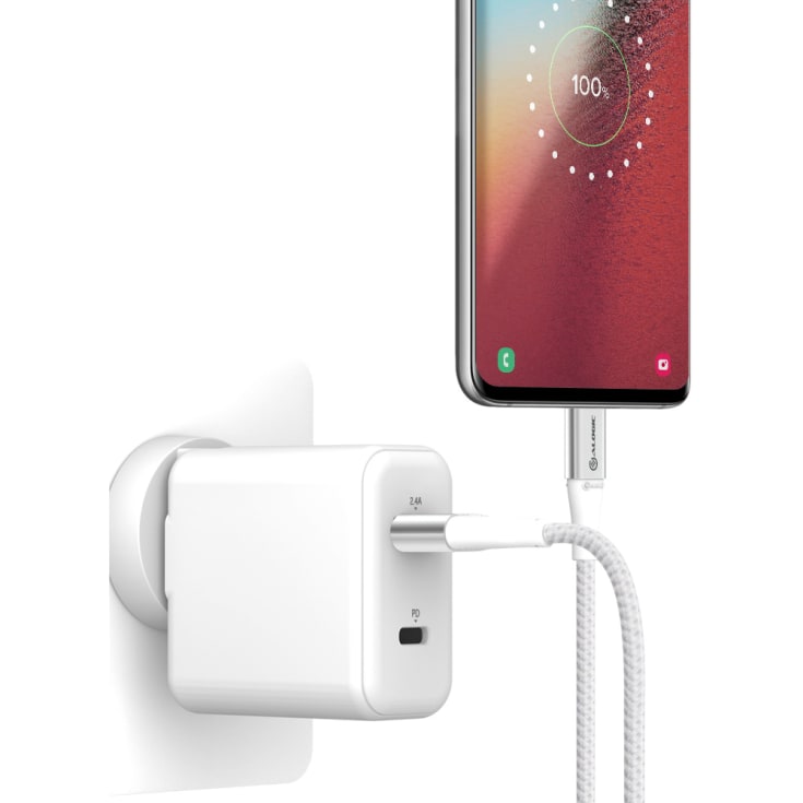 Alogic ladekabel USB-A til USB-C, sølv, 1,5 meter