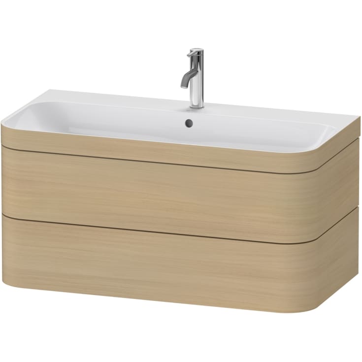 Duravit Happy D.2 møbelpakke, 97,5x49 cm, eik