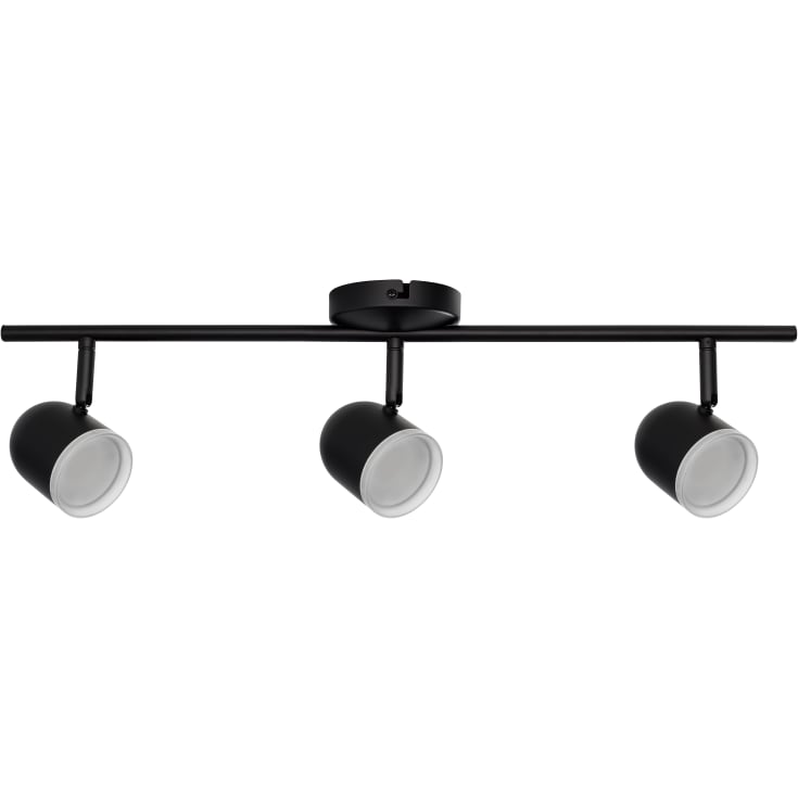 Nielsen Light Hall taklampa, 3 spottar, svart