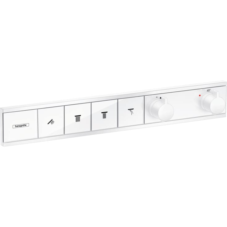 Hansgrohe RainSelect dusjbatteri, matt hvit