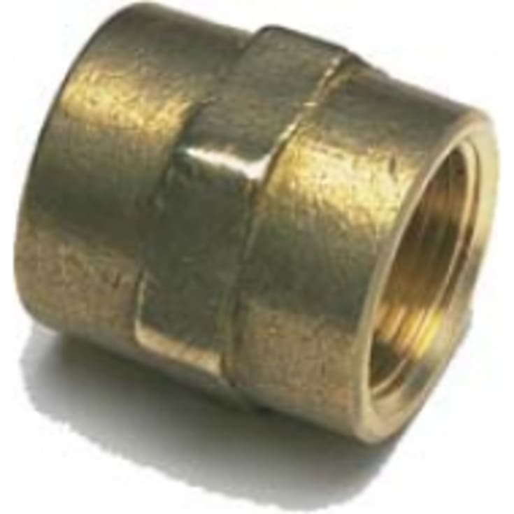 Rødgods muffe, 1 1/2"