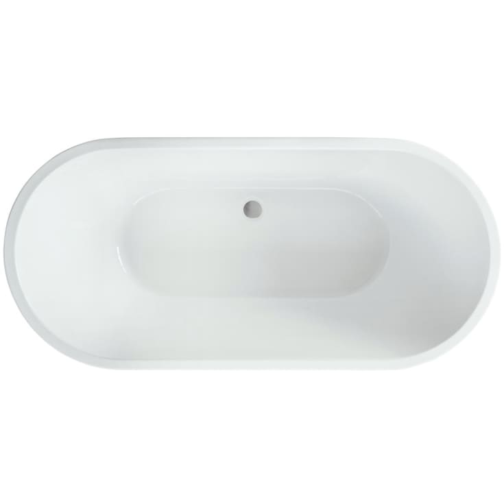 Svedbergs Ume badkar, 160x75 cm, vit