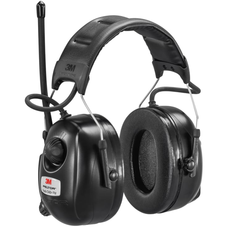 Peltor DAB+ FM-radiohøreværn, hovedbøjle, HRXD7A-01