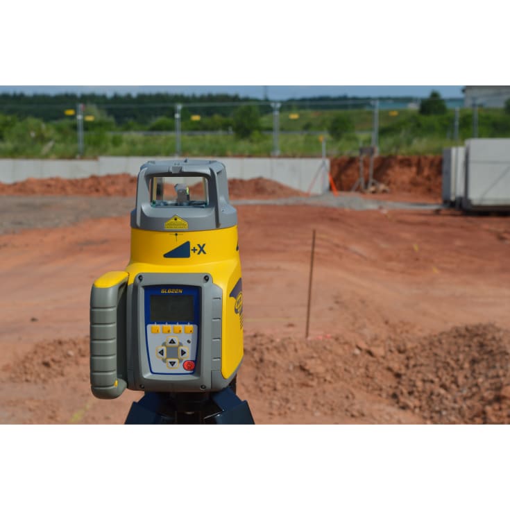 Spectra GL622N helautomatisk rotationslaser med digitalt fall