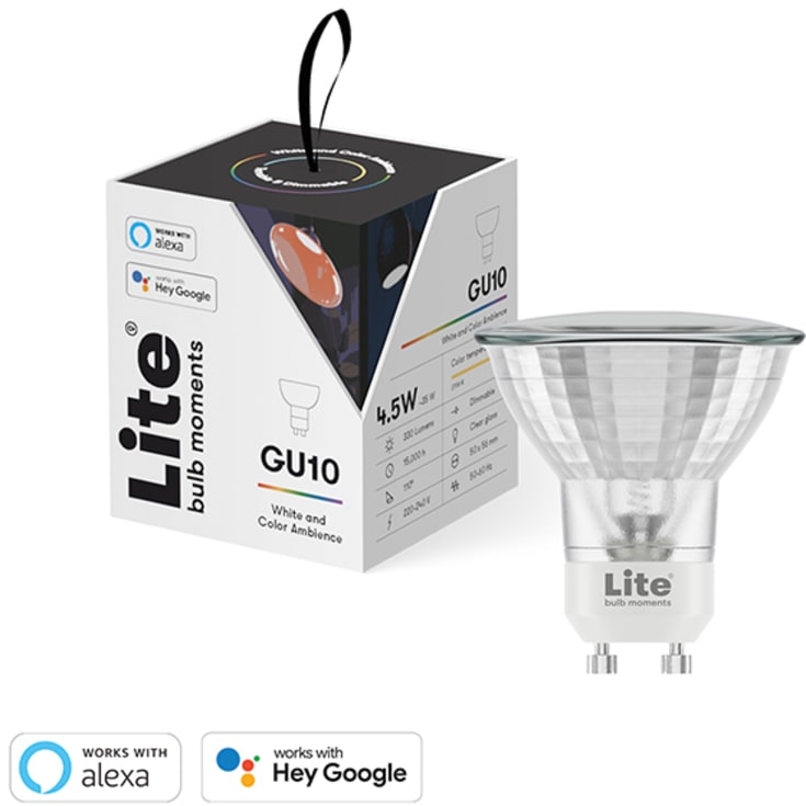 Lite bulb moments GU10 spotlampa