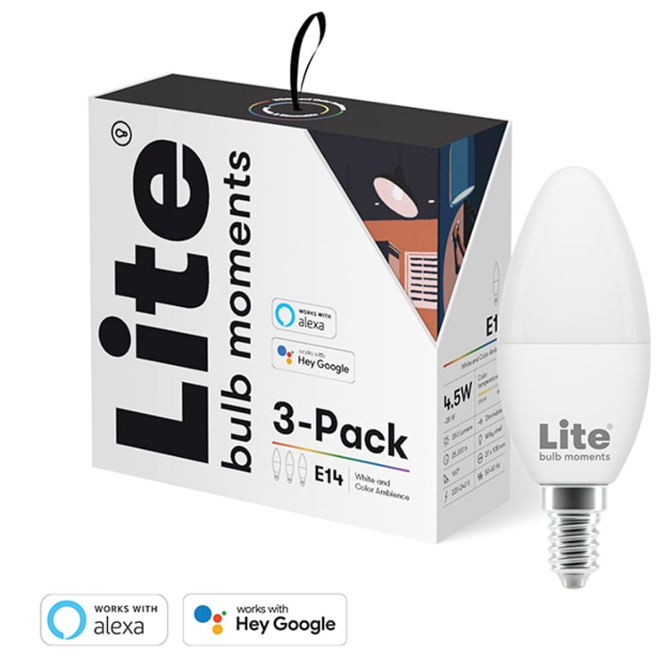 Lite bulb moments E14 kertepære, 3-pak