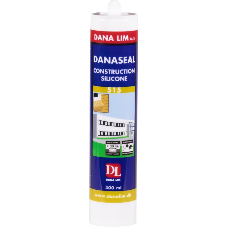 Dana Lim byggesilicone 515, Grå, 300 ml