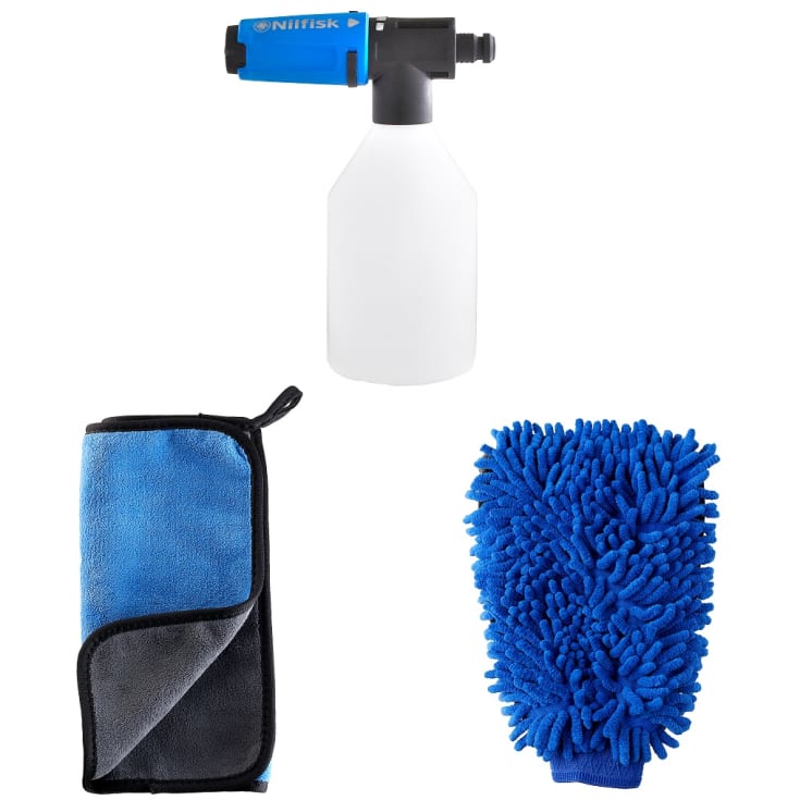 Nilfisk Car Cleaning Kit 3i1 autorens sett