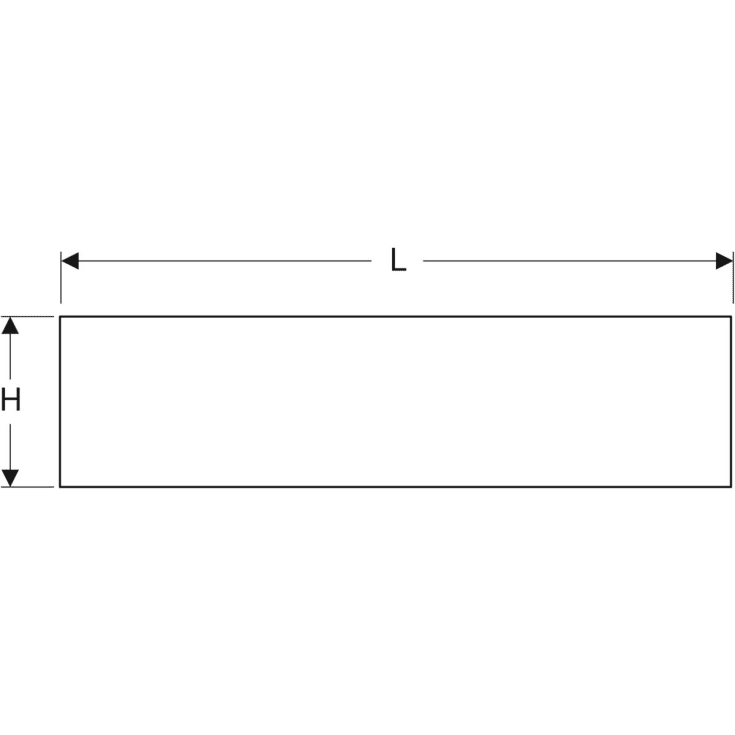 Ifö Caribia frontpanel, 140 cm