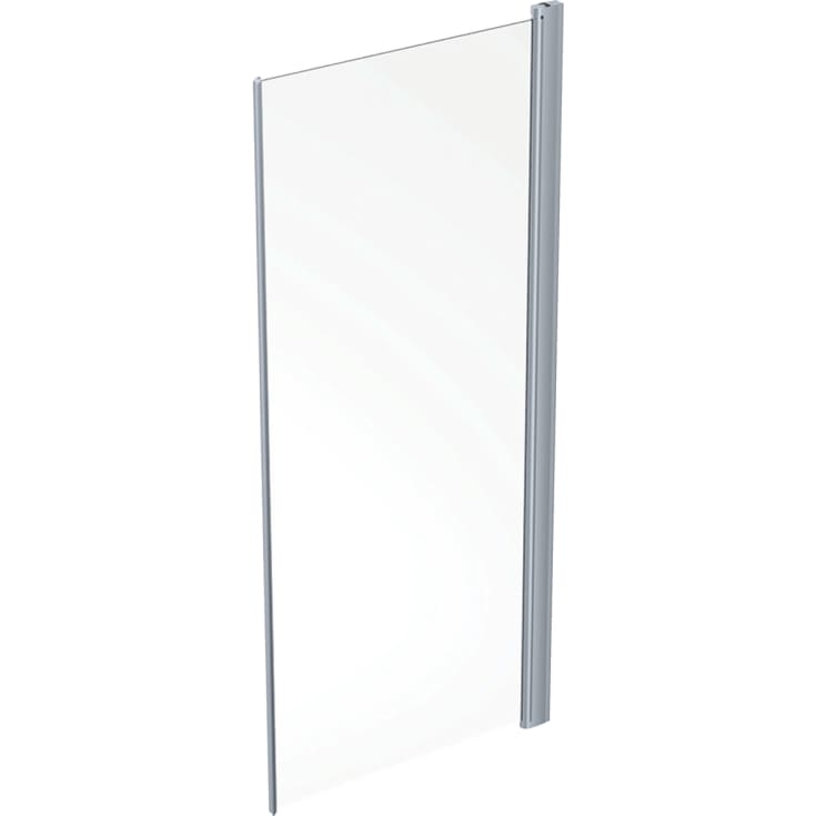 Contura Shower Space dusjdør, 82 cm, klart glass, aluminiumsprofil