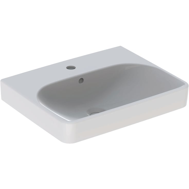 Geberit Smyle Square servant, 55x44 cm, hvit