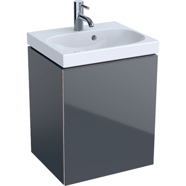 Geberit Acanto servantskap, 44,5x37,5 cm, antrasitt