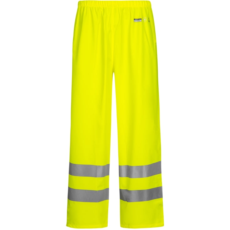 Lyngsøe PU regnbuks, High-Vis gul, klasse 2, str. L