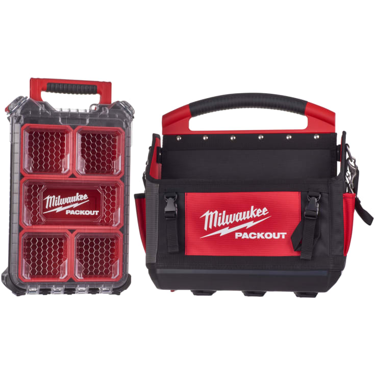 Milwaukee Packout-veske, med tilbehørskoffert