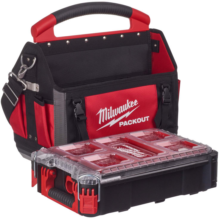 Milwaukee Packout-veske, med tilbehørskoffert
