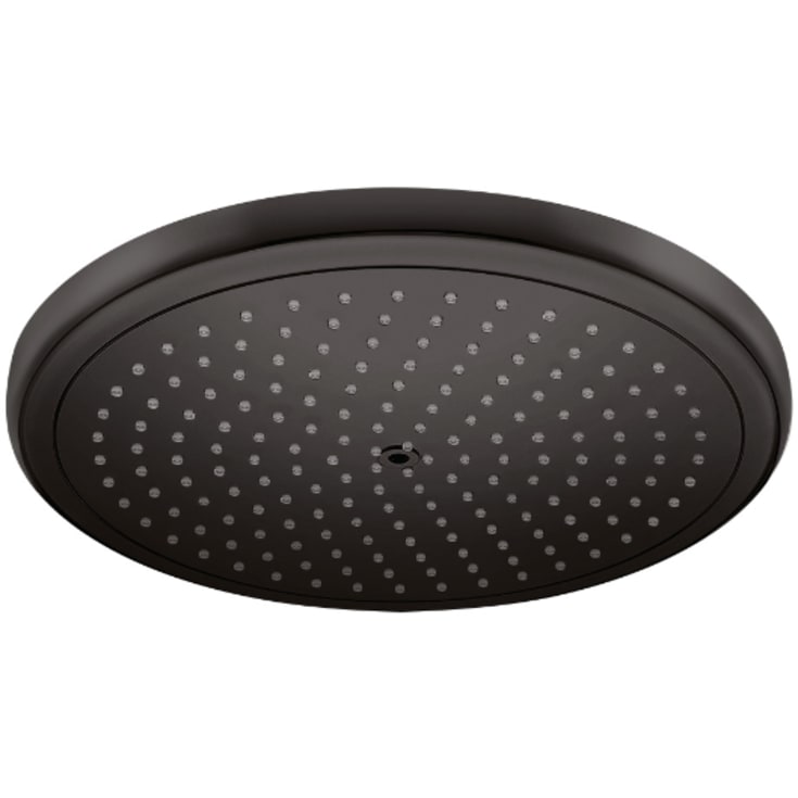 Hansgrohe Croma takdusj, Ø28 cm, vannbesparende, matt sort