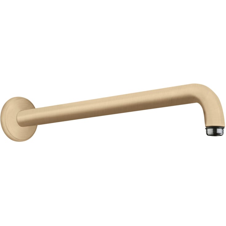 Hansgrohe brusearm, 38,9 cm, børstet bronze