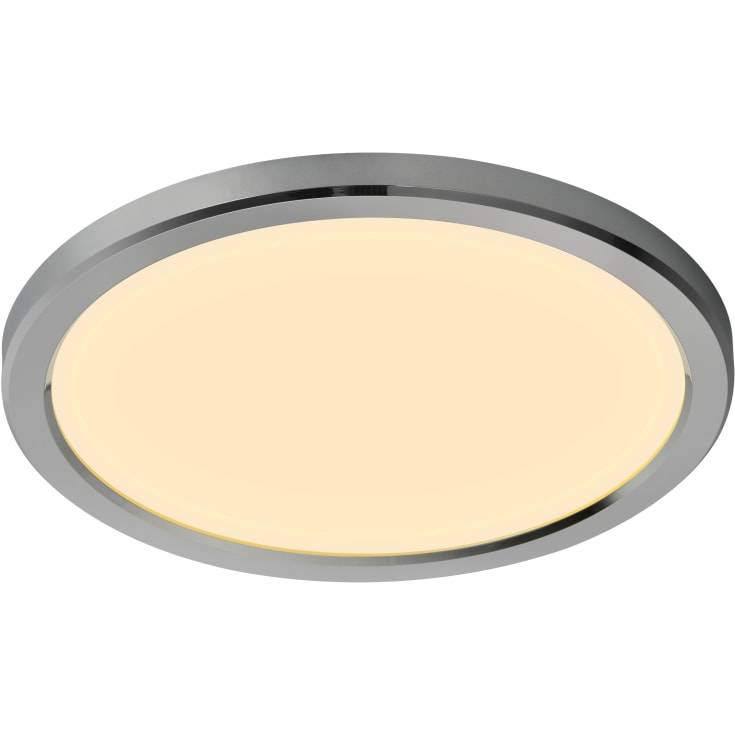 Nordlux Oja taklampe, 3-trinns dim, krom, Ø29 cm